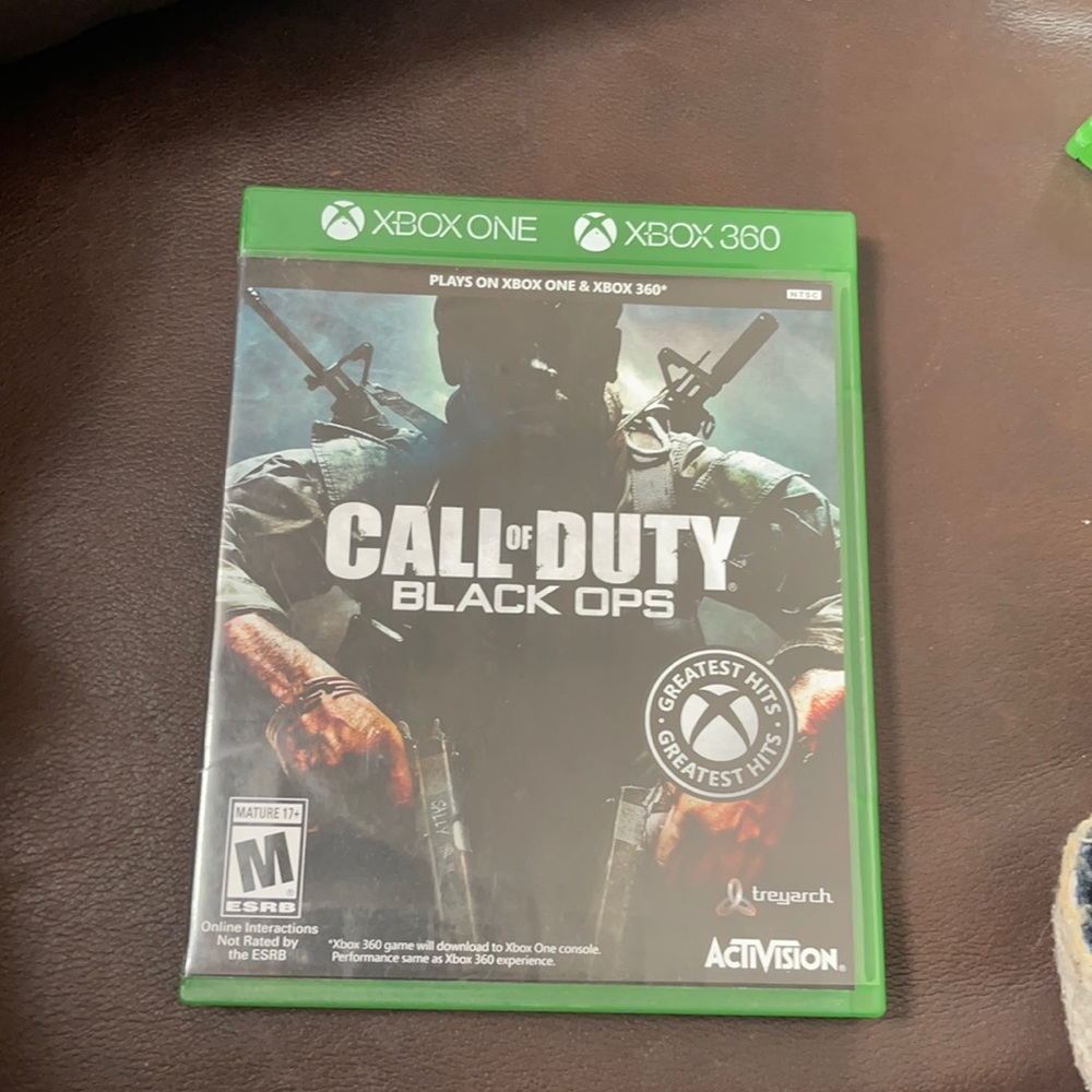 Call of duty black ops XBOX ONE-XBOX 360